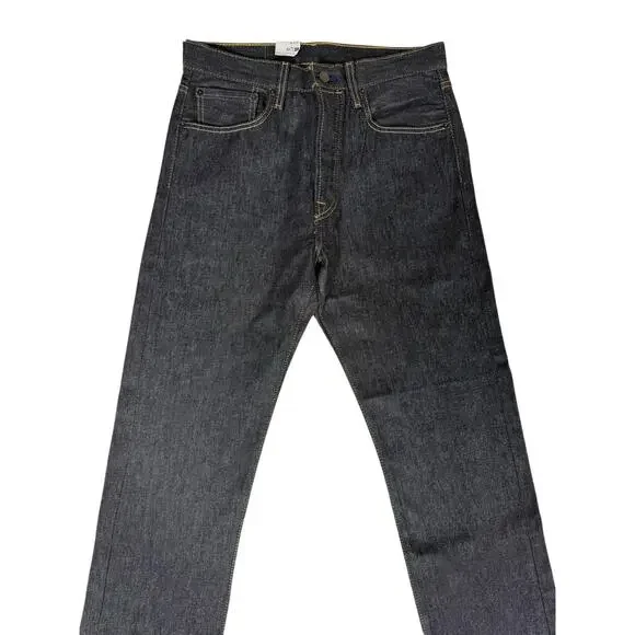NWT Levi 501 Jean's Men Size 32 x 32 Blue Black Button Fly